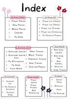 Digital Prayer Journal - Compatible with Tablet, iPhone, iPad, Android & Print Ready