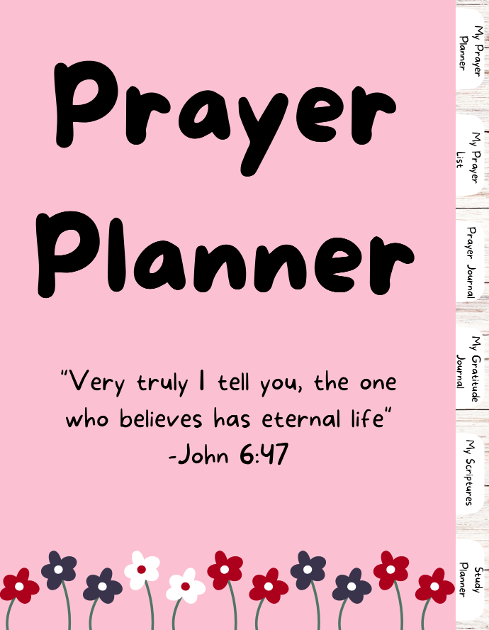 Digital Prayer Journal - Compatible with Tablet, iPhone, iPad, Android & Print Ready
